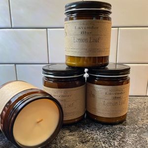 Hand poured soy candle